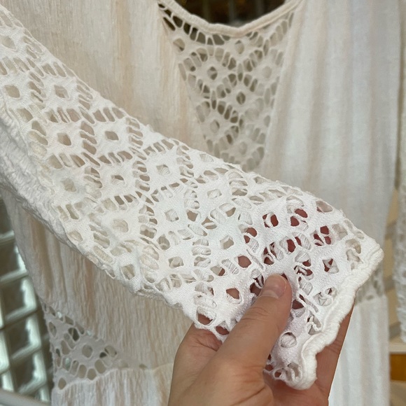 πΈHost PickπΈFree People | White dress - Picture 4 of 12